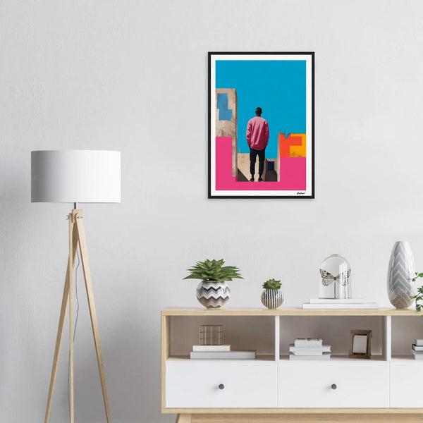 Urban Solitude: Metropolis Melodies Series I Grabbart Prints